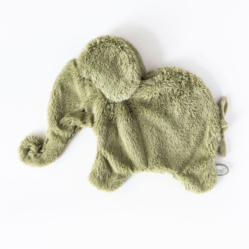  oscar the elephant baby comforter green 40 cm 
